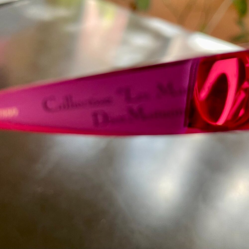 Christian Dior Cat Eyes Pink and Orange Meow! - Picture 9 of 11